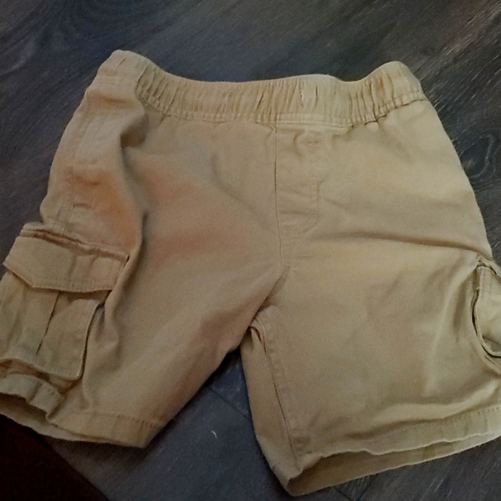 Boys tan shorts
